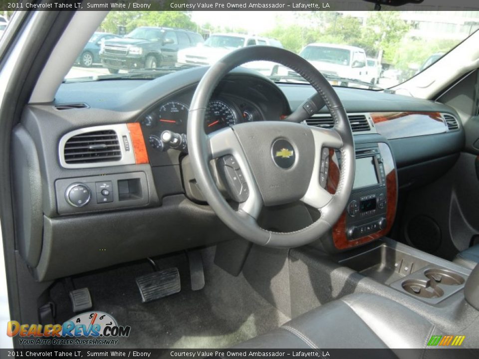 2011 Chevrolet Tahoe LT Summit White / Ebony Photo #14