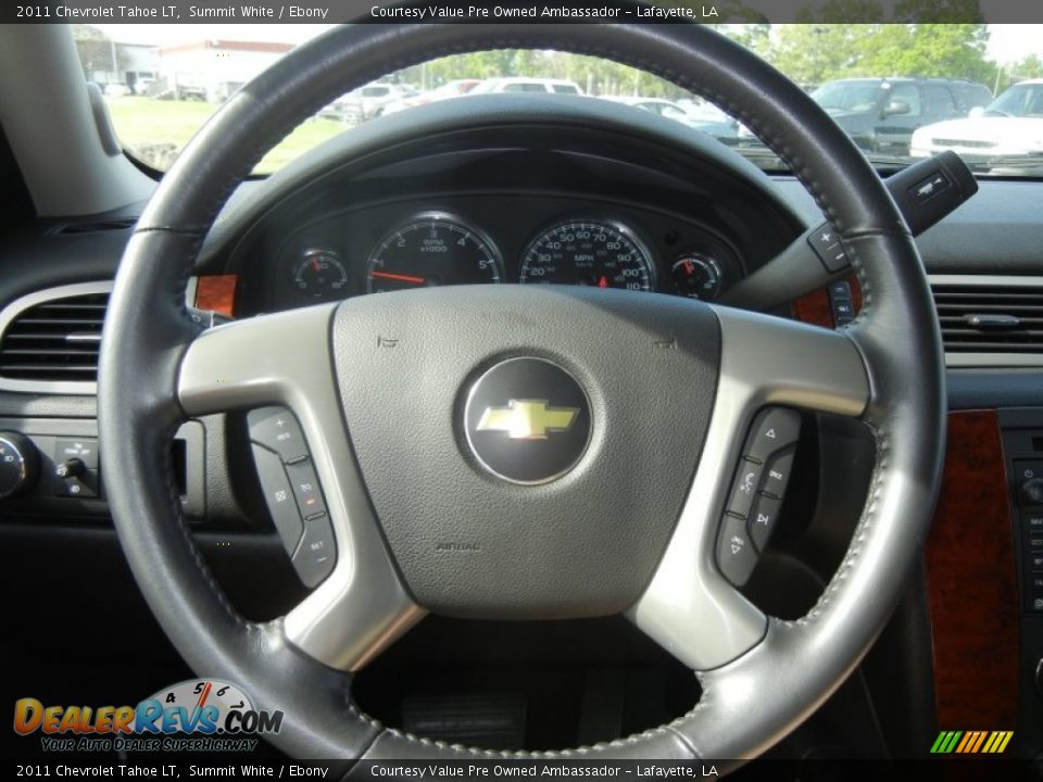 2011 Chevrolet Tahoe LT Summit White / Ebony Photo #16