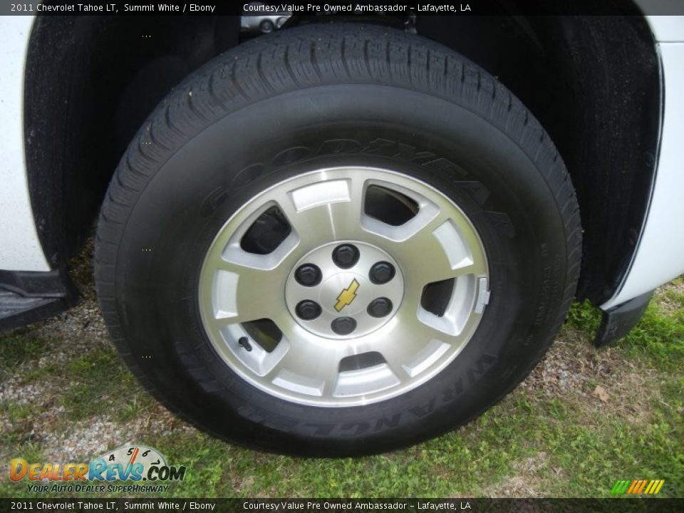 2011 Chevrolet Tahoe LT Summit White / Ebony Photo #25