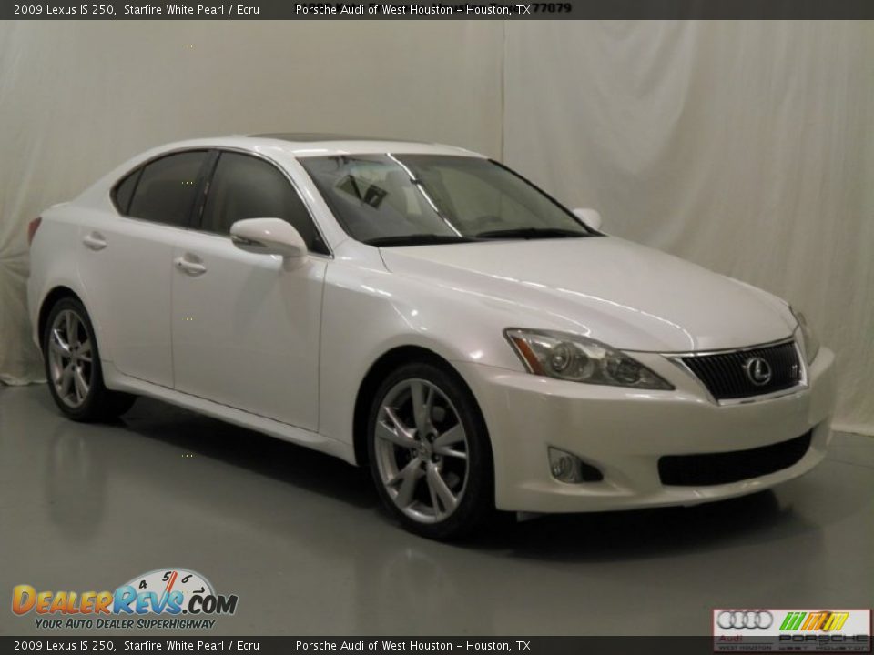 2009 Lexus IS 250 Starfire White Pearl / Ecru Photo #2