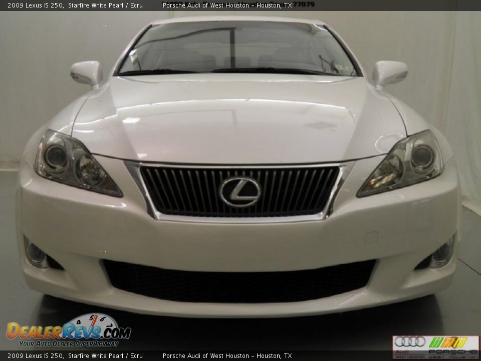 2009 Lexus IS 250 Starfire White Pearl / Ecru Photo #3