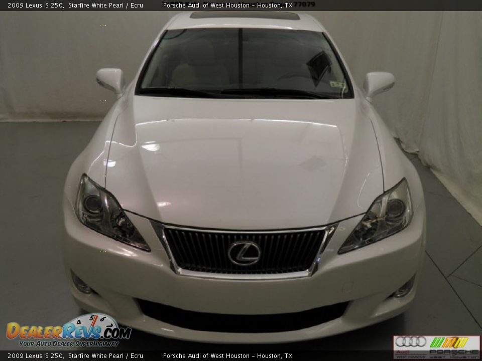 2009 Lexus IS 250 Starfire White Pearl / Ecru Photo #4