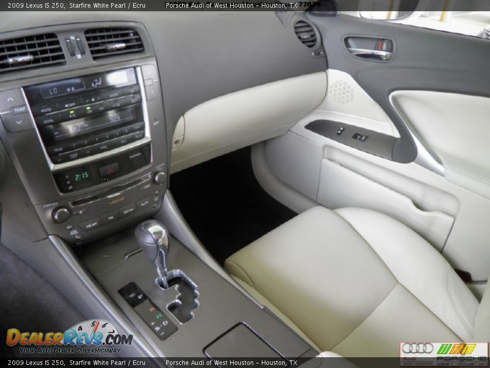 2009 Lexus IS 250 Starfire White Pearl / Ecru Photo #13