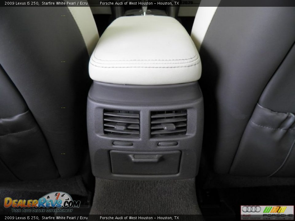 2009 Lexus IS 250 Starfire White Pearl / Ecru Photo #19