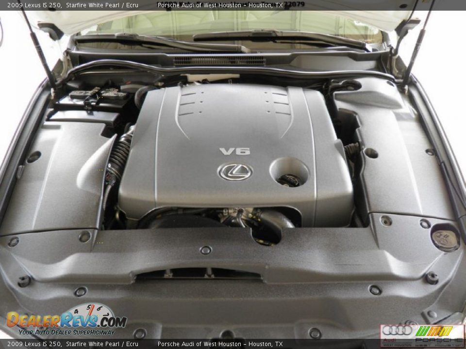 2009 Lexus IS 250 Starfire White Pearl / Ecru Photo #20