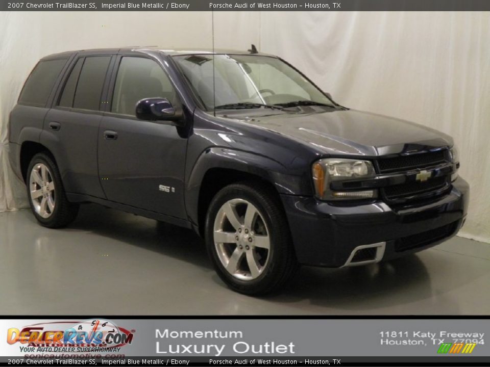 2007 Chevrolet TrailBlazer SS Imperial Blue Metallic / Ebony Photo #1