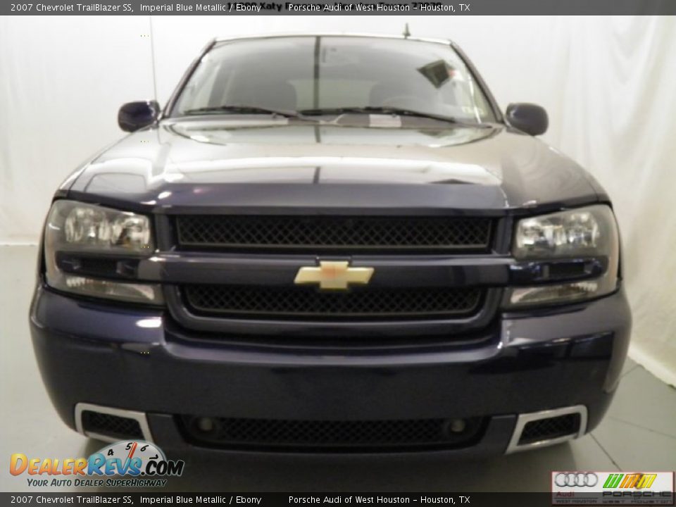 2007 Chevrolet TrailBlazer SS Imperial Blue Metallic / Ebony Photo #3