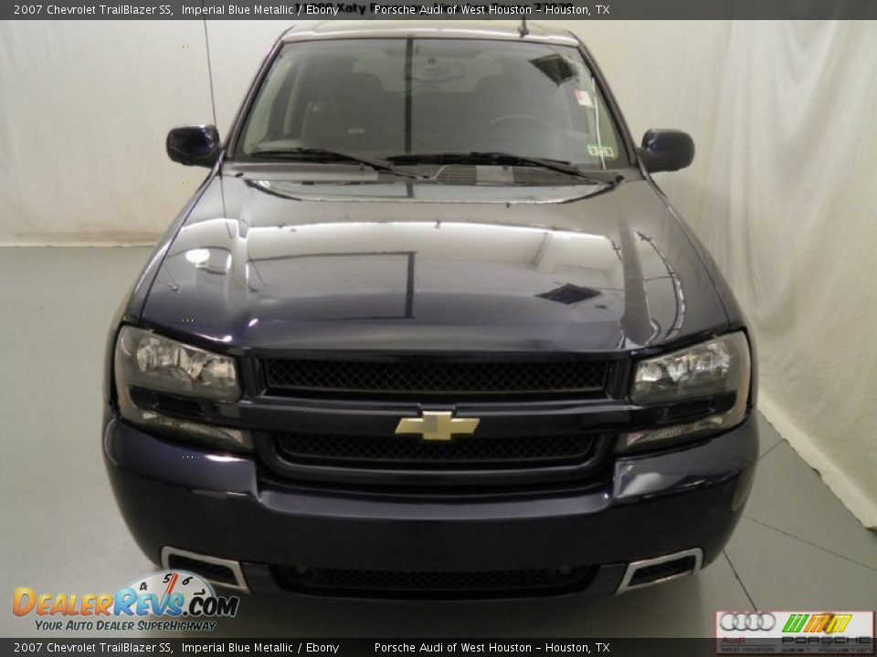 2007 Chevrolet TrailBlazer SS Imperial Blue Metallic / Ebony Photo #4