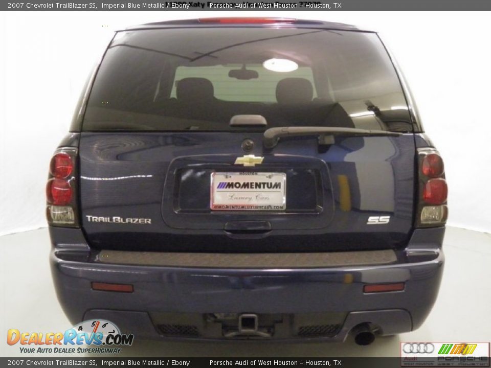 2007 Chevrolet TrailBlazer SS Imperial Blue Metallic / Ebony Photo #9