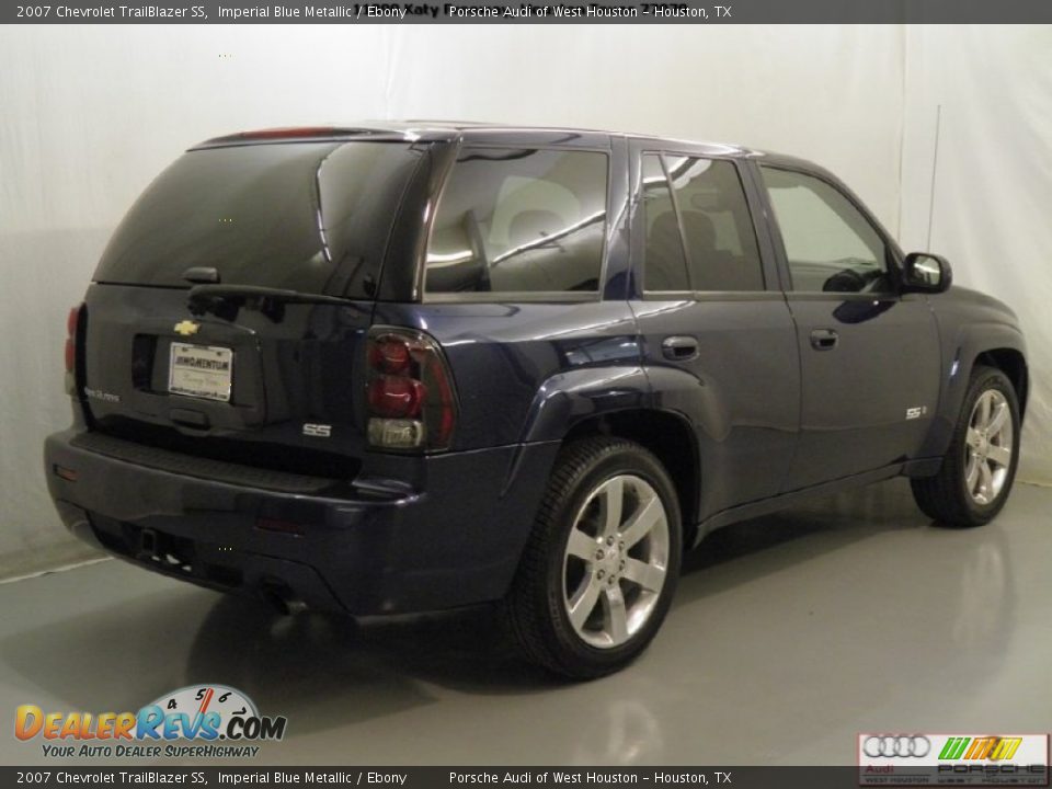 2007 Chevrolet TrailBlazer SS Imperial Blue Metallic / Ebony Photo #10
