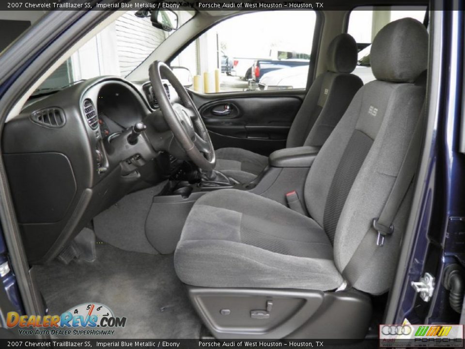 2007 Chevrolet TrailBlazer SS Imperial Blue Metallic / Ebony Photo #11