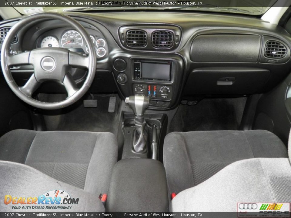 2007 Chevrolet TrailBlazer SS Imperial Blue Metallic / Ebony Photo #12