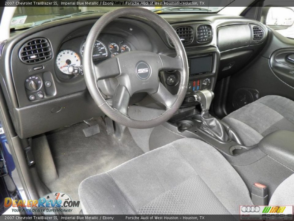 2007 Chevrolet TrailBlazer SS Imperial Blue Metallic / Ebony Photo #13