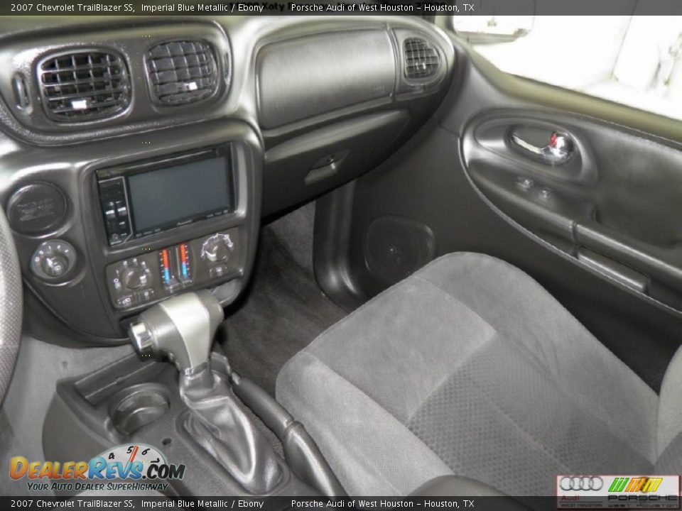 2007 Chevrolet TrailBlazer SS Imperial Blue Metallic / Ebony Photo #14