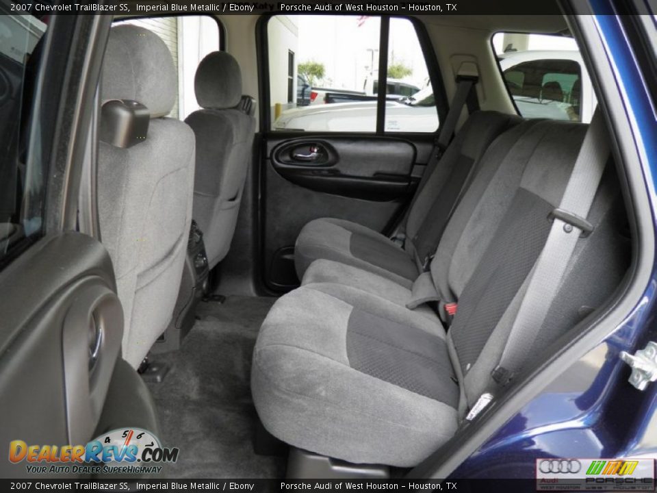 2007 Chevrolet TrailBlazer SS Imperial Blue Metallic / Ebony Photo #15