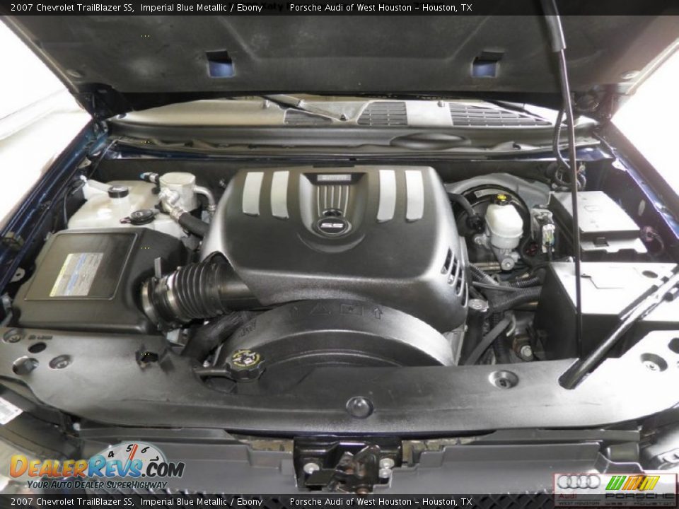 2007 Chevrolet TrailBlazer SS Imperial Blue Metallic / Ebony Photo #16