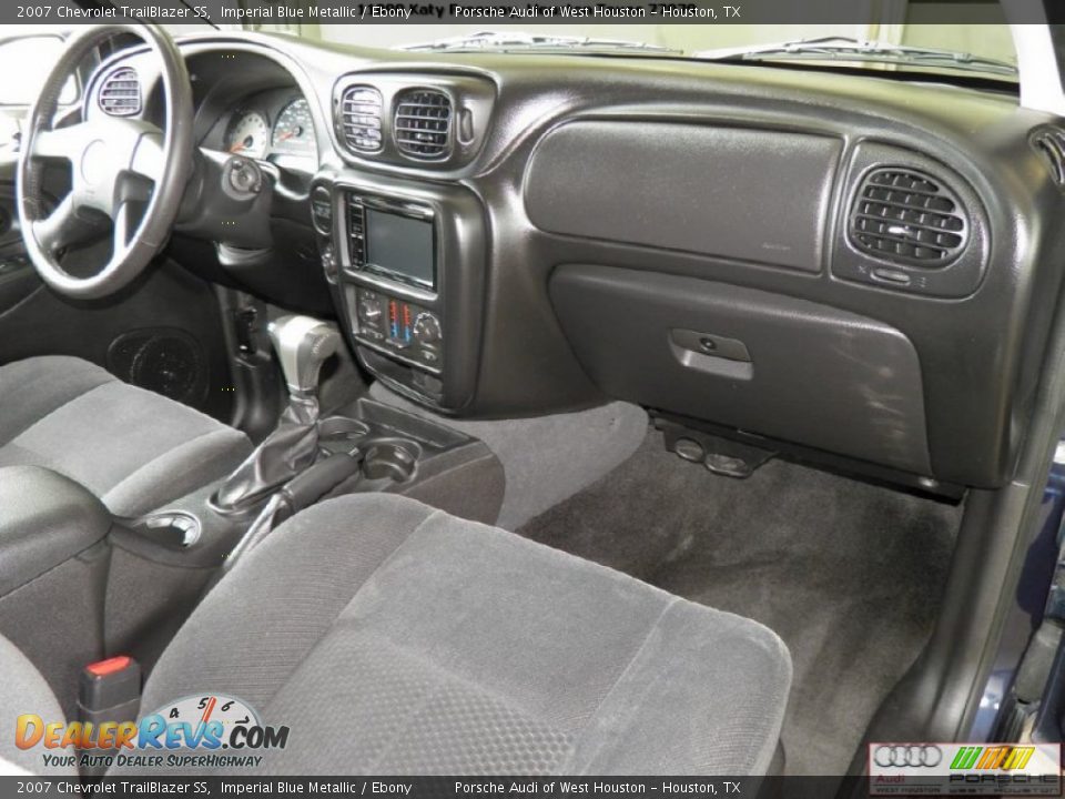 2007 Chevrolet TrailBlazer SS Imperial Blue Metallic / Ebony Photo #19