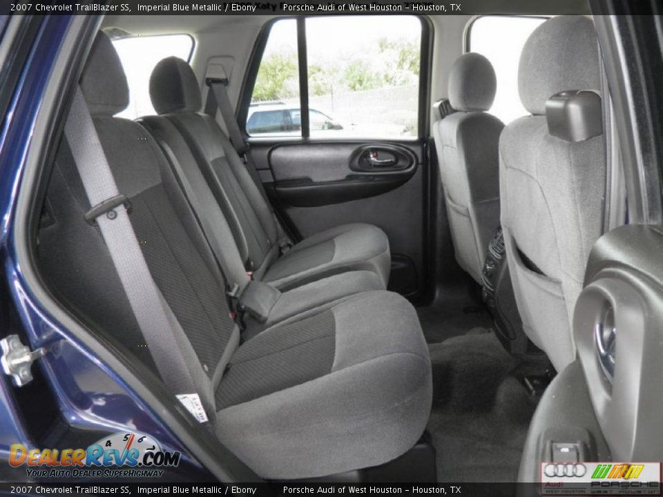 2007 Chevrolet TrailBlazer SS Imperial Blue Metallic / Ebony Photo #20