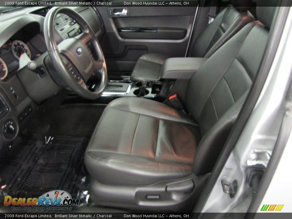 Charcoal Interior 2009 Ford Escape Limited Photo 16
