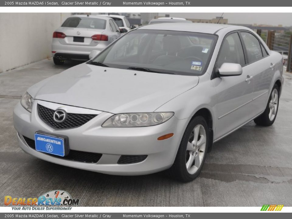 2005 Mazda MAZDA6 i Sedan Glacier Silver Metallic / Gray Photo #3
