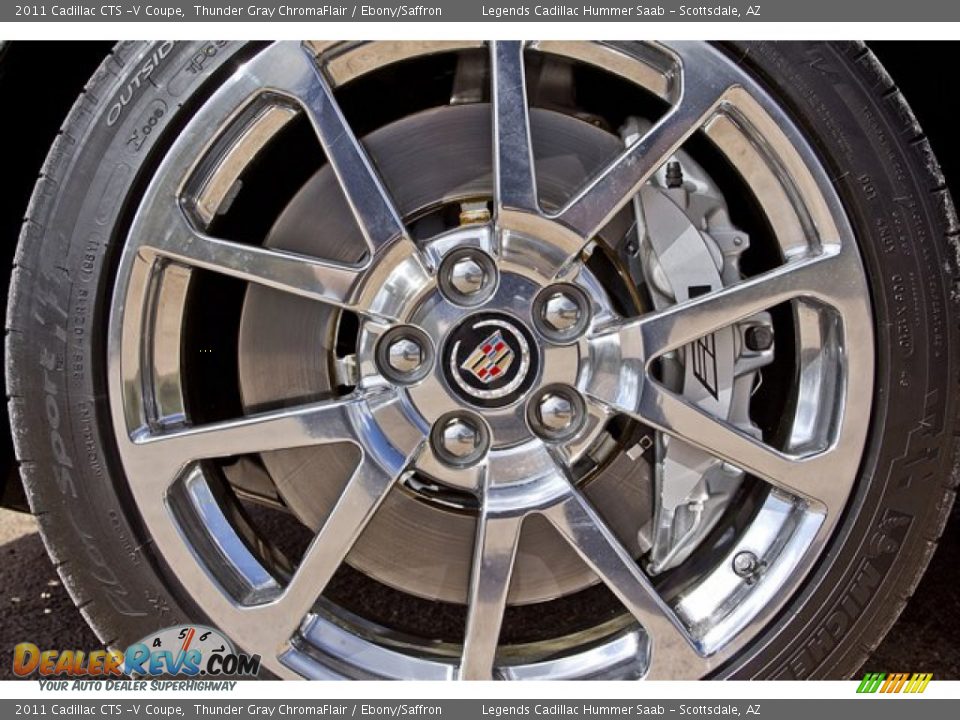 2011 Cadillac CTS -V Coupe Wheel Photo #7