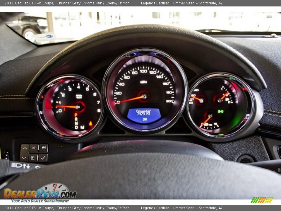 2011 Cadillac CTS -V Coupe Gauges Photo #19