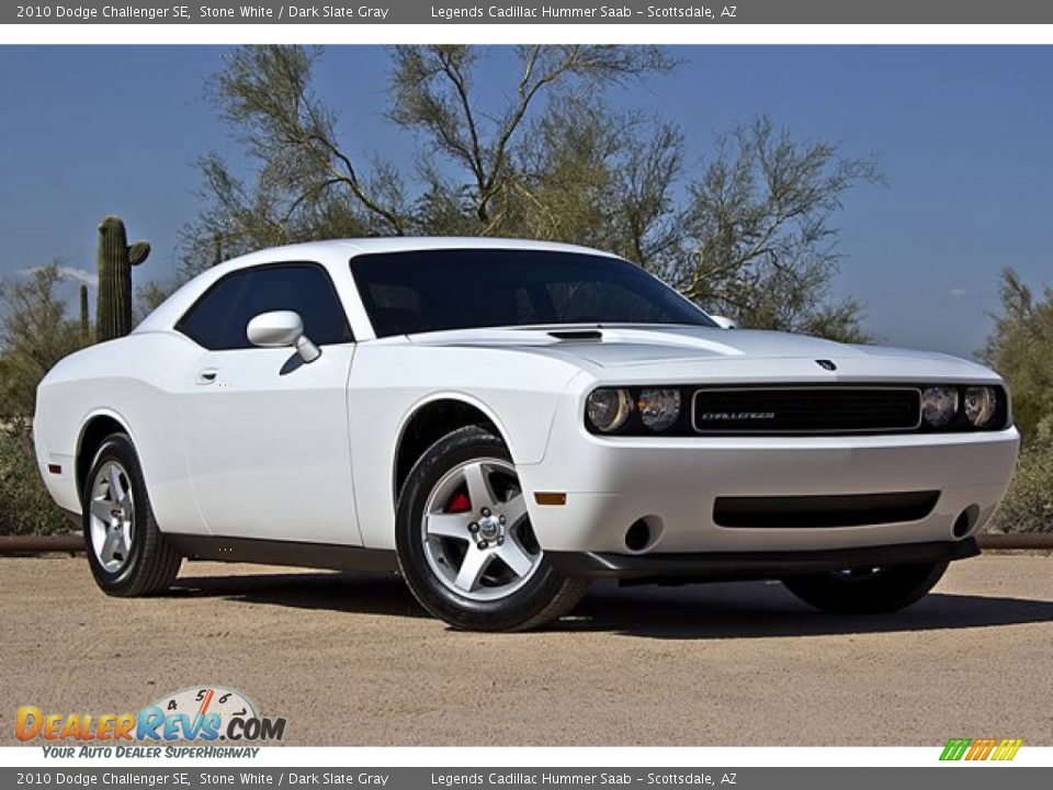 2010 Dodge Challenger SE Stone White / Dark Slate Gray Photo #5