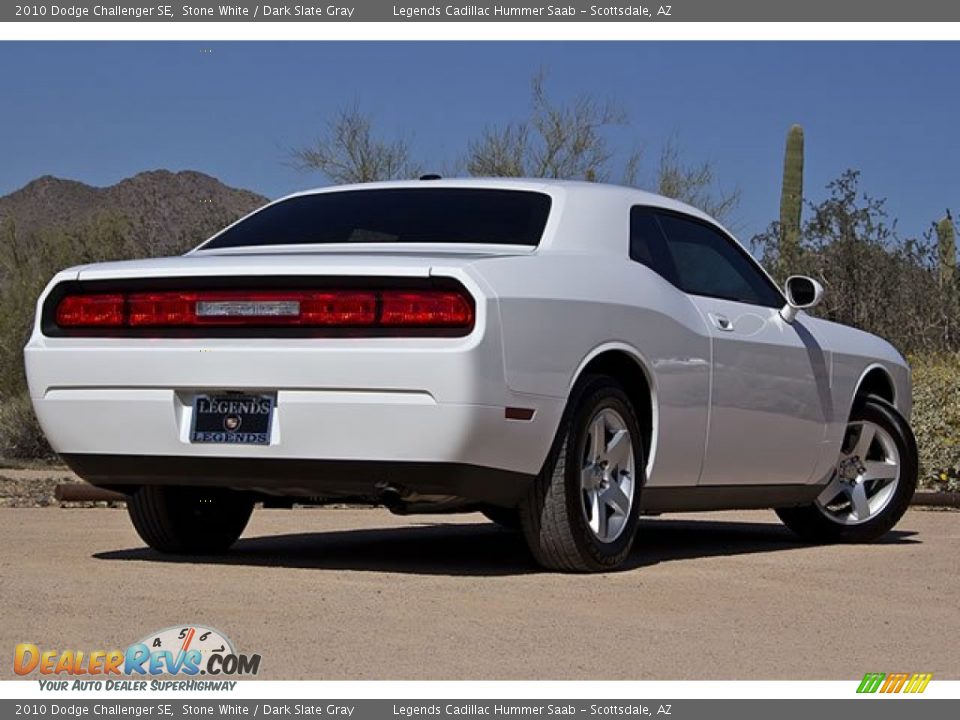 2010 Dodge Challenger SE Stone White / Dark Slate Gray Photo #8