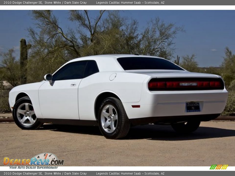 2010 Dodge Challenger SE Stone White / Dark Slate Gray Photo #10