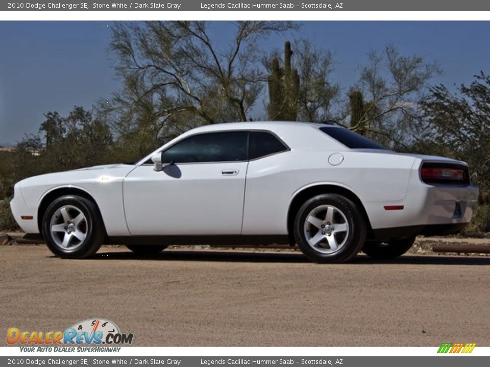 2010 Dodge Challenger SE Stone White / Dark Slate Gray Photo #12