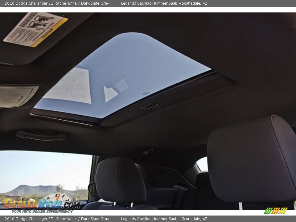 2010 Dodge Challenger SE Stone White / Dark Slate Gray Photo #21