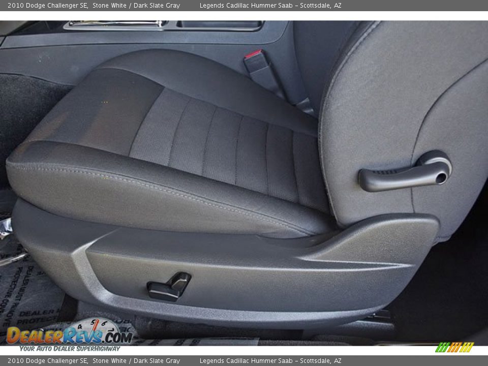 2010 Dodge Challenger SE Stone White / Dark Slate Gray Photo #23