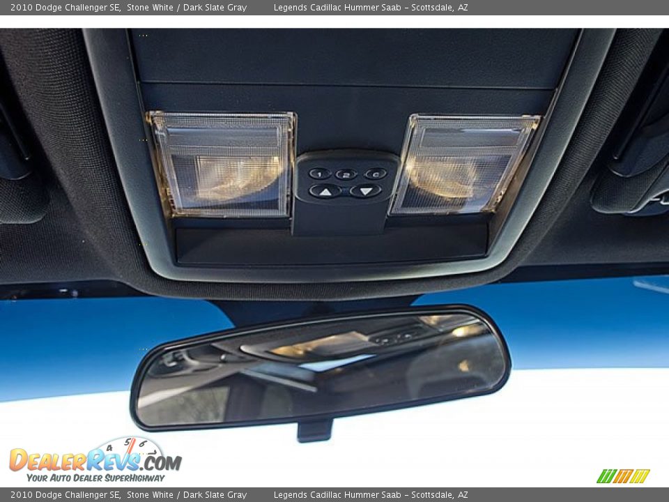 2010 Dodge Challenger SE Stone White / Dark Slate Gray Photo #26
