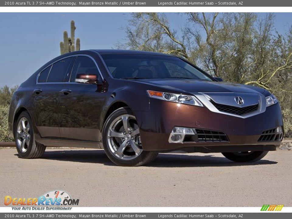 2010 Acura TL 3.7 SH-AWD Technology Mayan Bronze Metallic / Umber Brown Photo #5