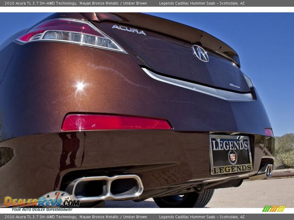 2010 Acura TL 3.7 SH-AWD Technology Mayan Bronze Metallic / Umber Brown Photo #12