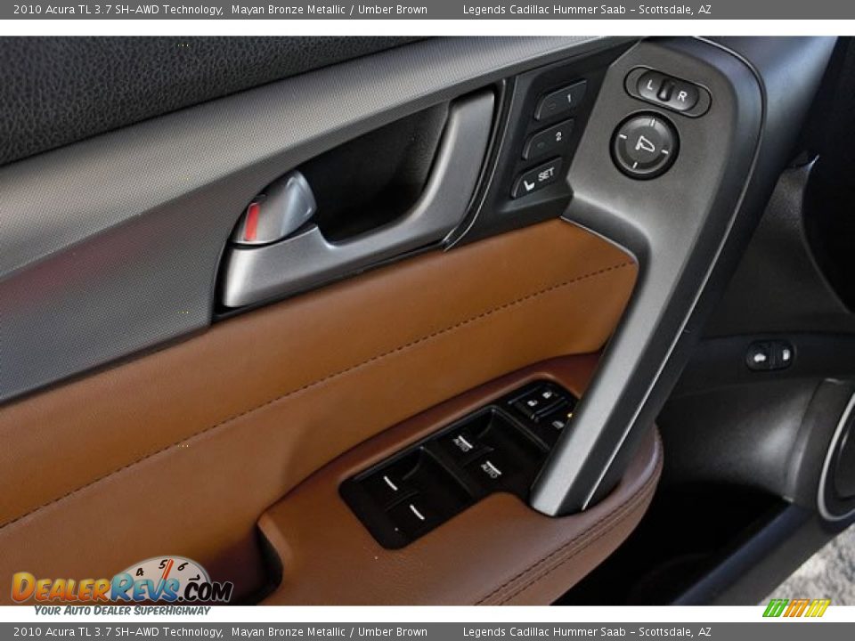 2010 Acura TL 3.7 SH-AWD Technology Mayan Bronze Metallic / Umber Brown Photo #16