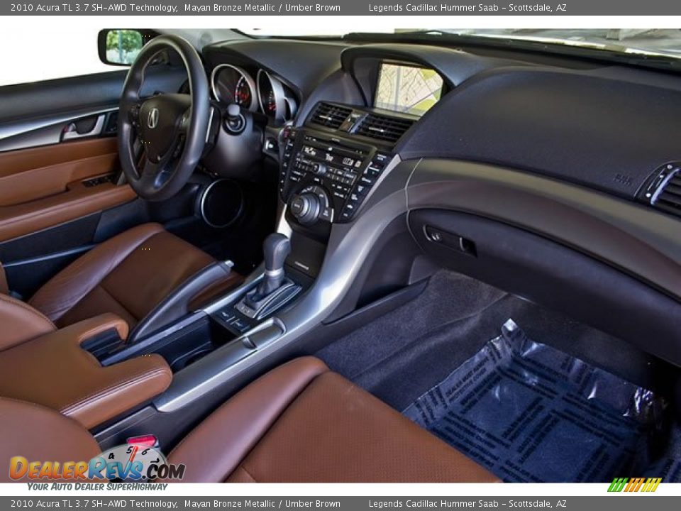 Dashboard of 2010 Acura TL 3.7 SH-AWD Technology Photo #20