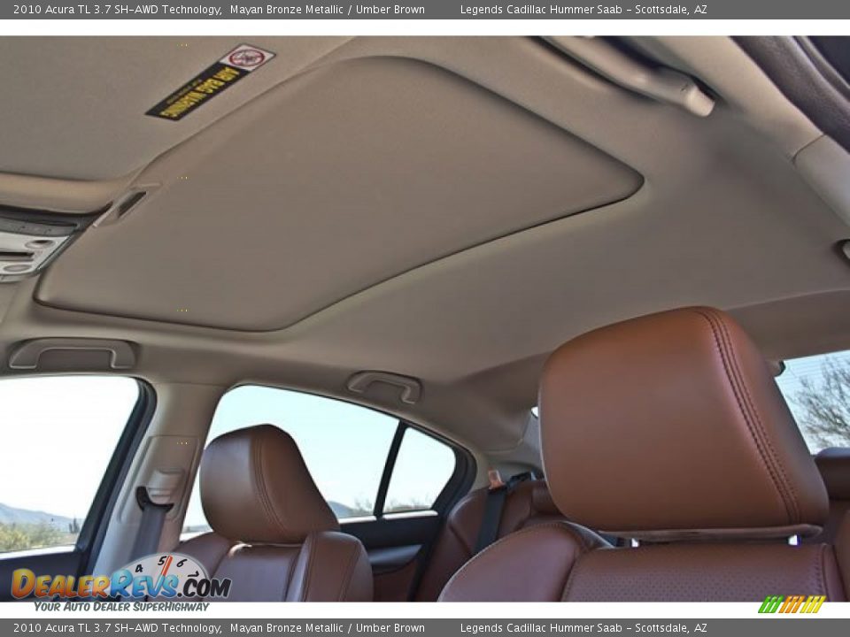 Sunroof of 2010 Acura TL 3.7 SH-AWD Technology Photo #21