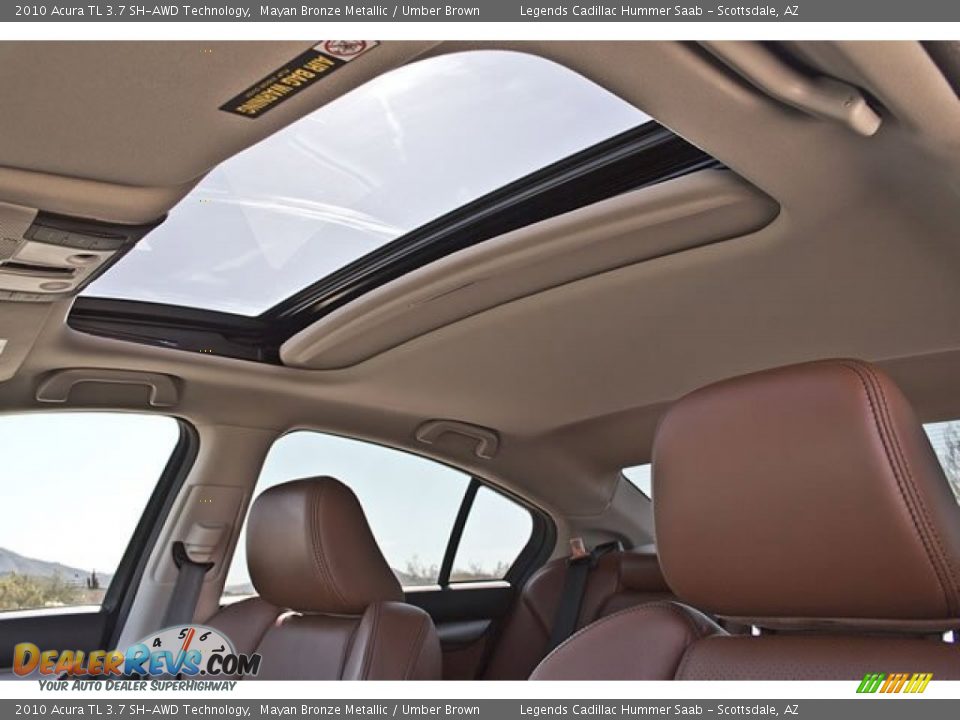 Sunroof of 2010 Acura TL 3.7 SH-AWD Technology Photo #22