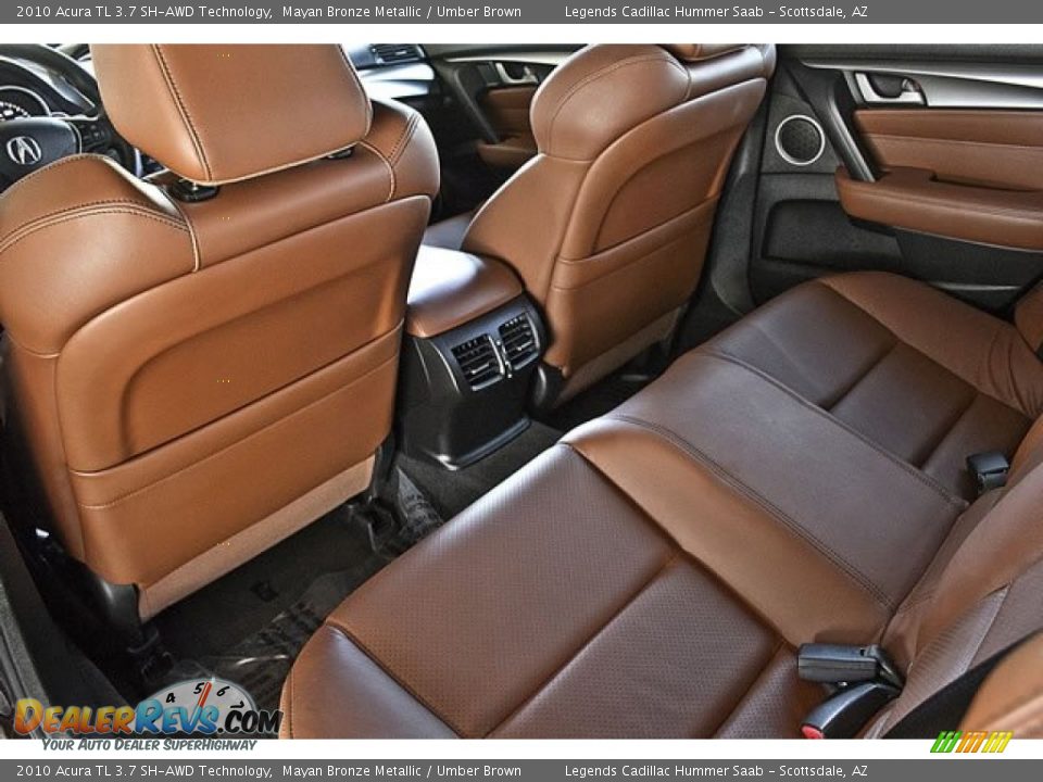 Umber Brown Interior - 2010 Acura TL 3.7 SH-AWD Technology Photo #23