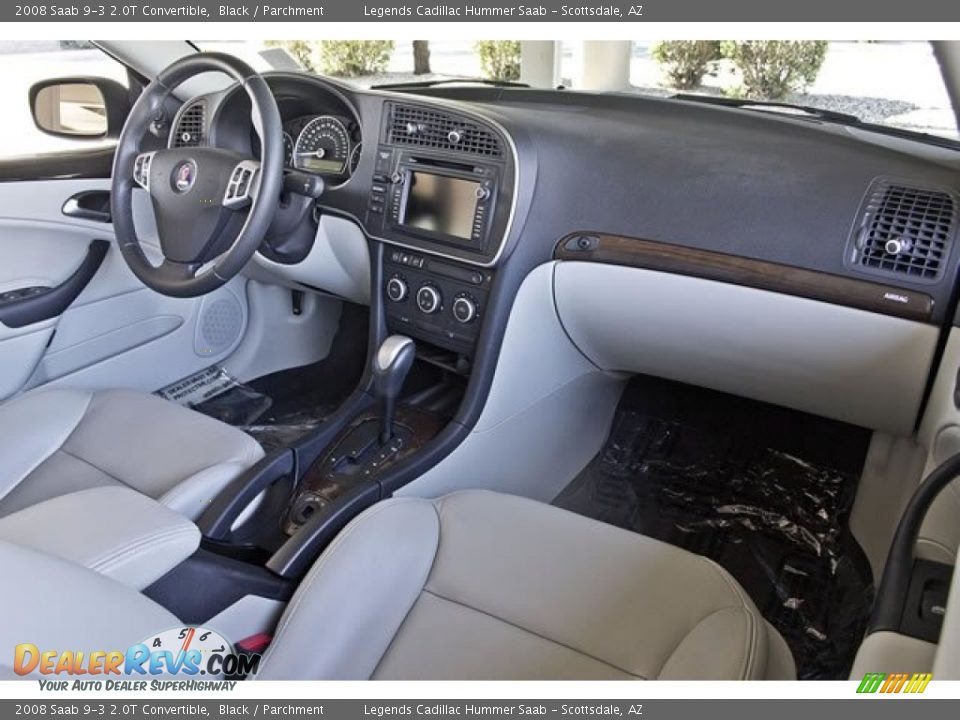 Parchment Interior - 2008 Saab 9-3 2.0T Convertible Photo #19