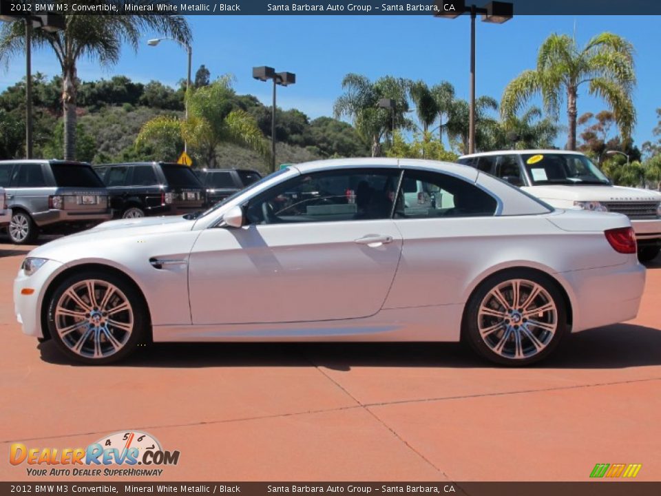 Mineral White Metallic 2012 BMW M3 Convertible Photo #3