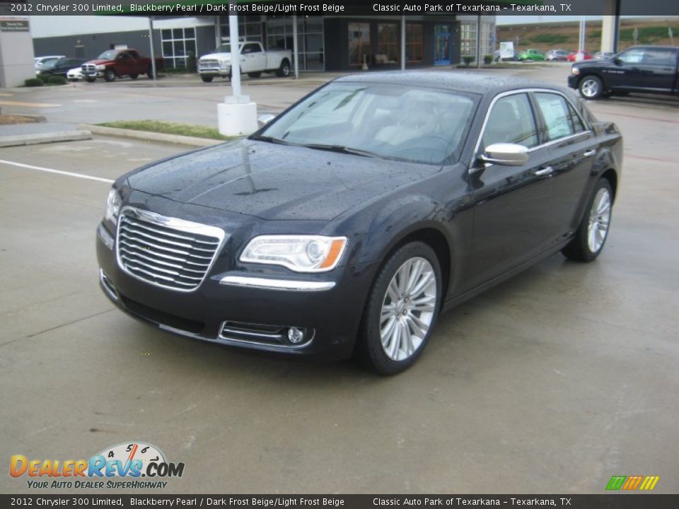 2012 Chrysler 300 Limited Blackberry Pearl / Dark Frost Beige/Light Frost Beige Photo #1