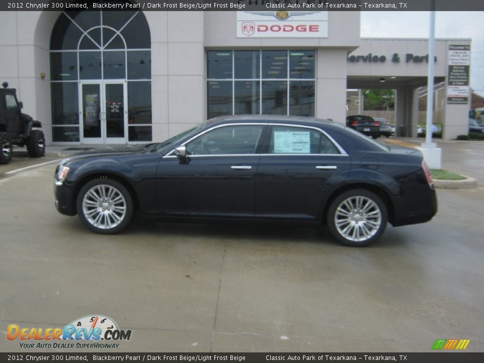 2012 Chrysler 300 Limited Blackberry Pearl / Dark Frost Beige/Light Frost Beige Photo #2