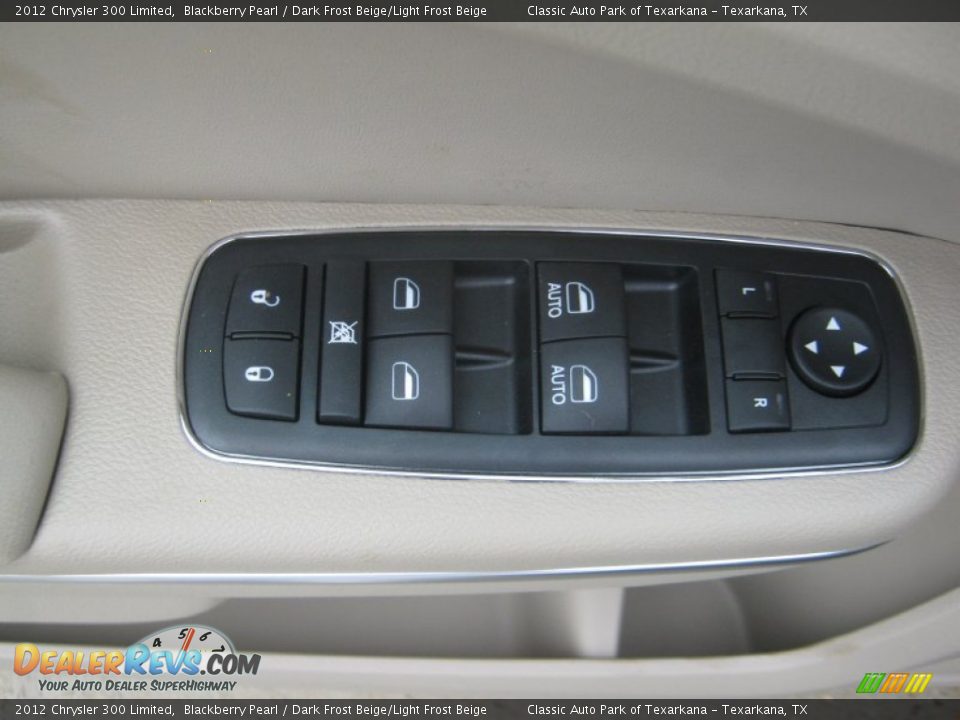 2012 Chrysler 300 Limited Blackberry Pearl / Dark Frost Beige/Light Frost Beige Photo #17