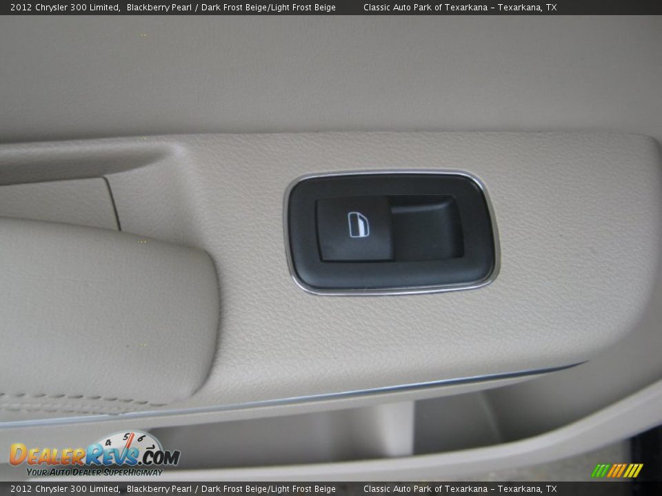 2012 Chrysler 300 Limited Blackberry Pearl / Dark Frost Beige/Light Frost Beige Photo #19