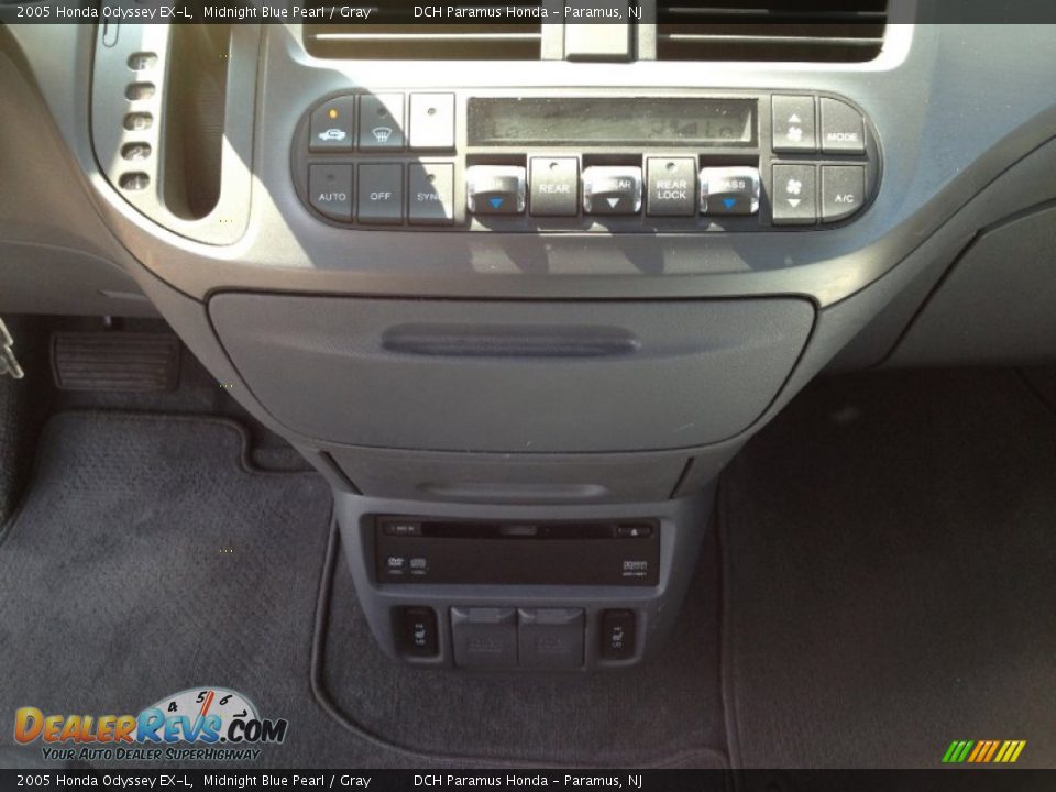2005 Honda Odyssey EX-L Midnight Blue Pearl / Gray Photo #26