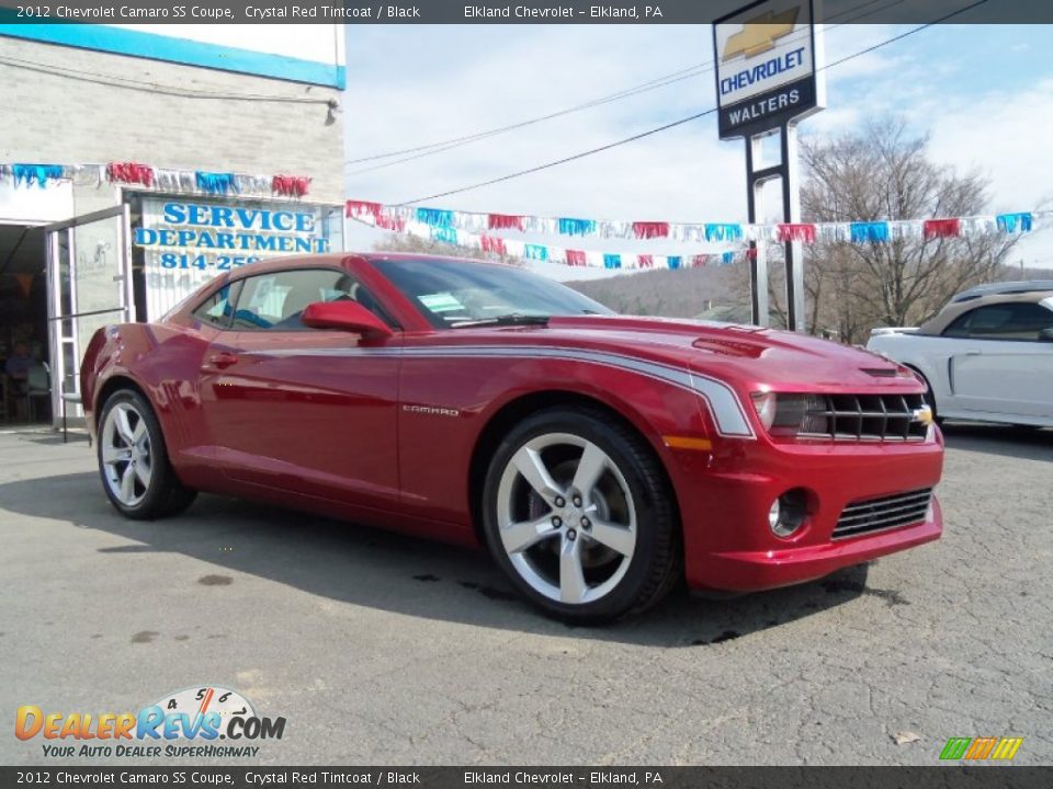 2012 Chevrolet Camaro SS Coupe Crystal Red Tintcoat / Black Photo #4