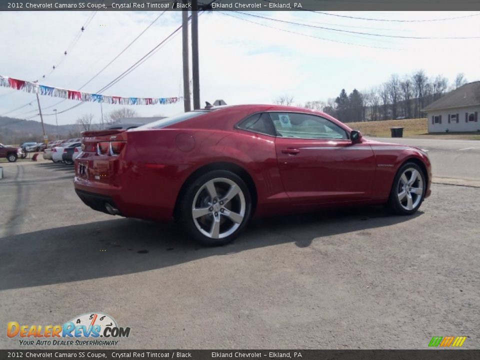 2012 Chevrolet Camaro SS Coupe Crystal Red Tintcoat / Black Photo #6