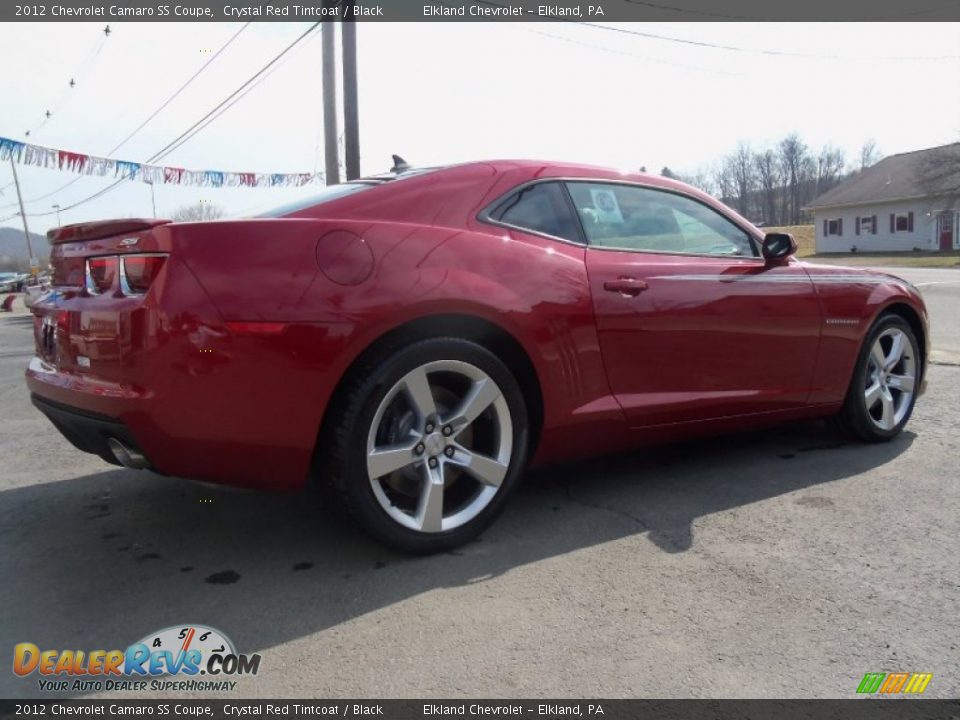 2012 Chevrolet Camaro SS Coupe Crystal Red Tintcoat / Black Photo #7